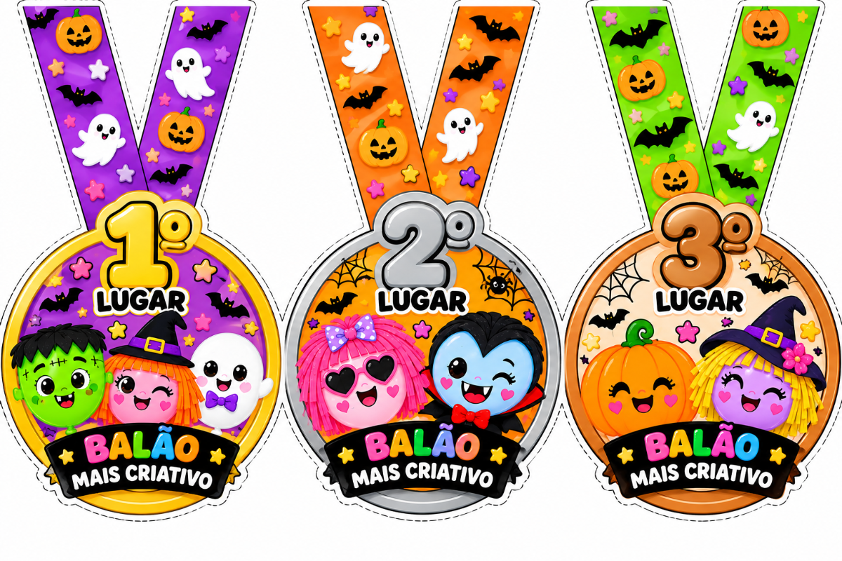 Dia do Hallowin Oficina Criativa de Balões de Halloween — amostra 3: Oficina Criativa de Balões de Halloween | Atividade…