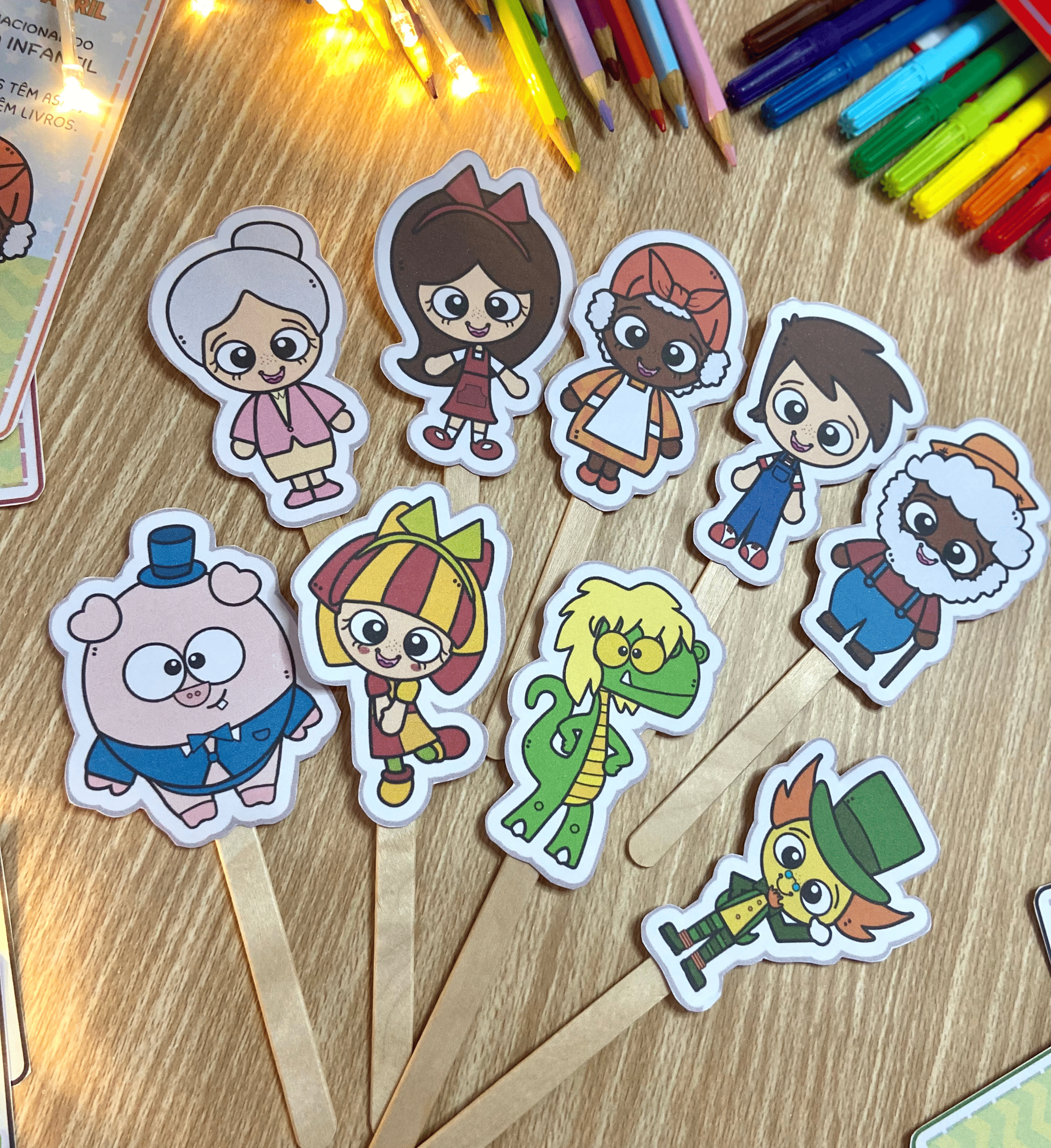 Dia do Livro Infantil: Kit Sítio do Picapau Amarelo em PDF — amostra 3: Como usar em sala de aula