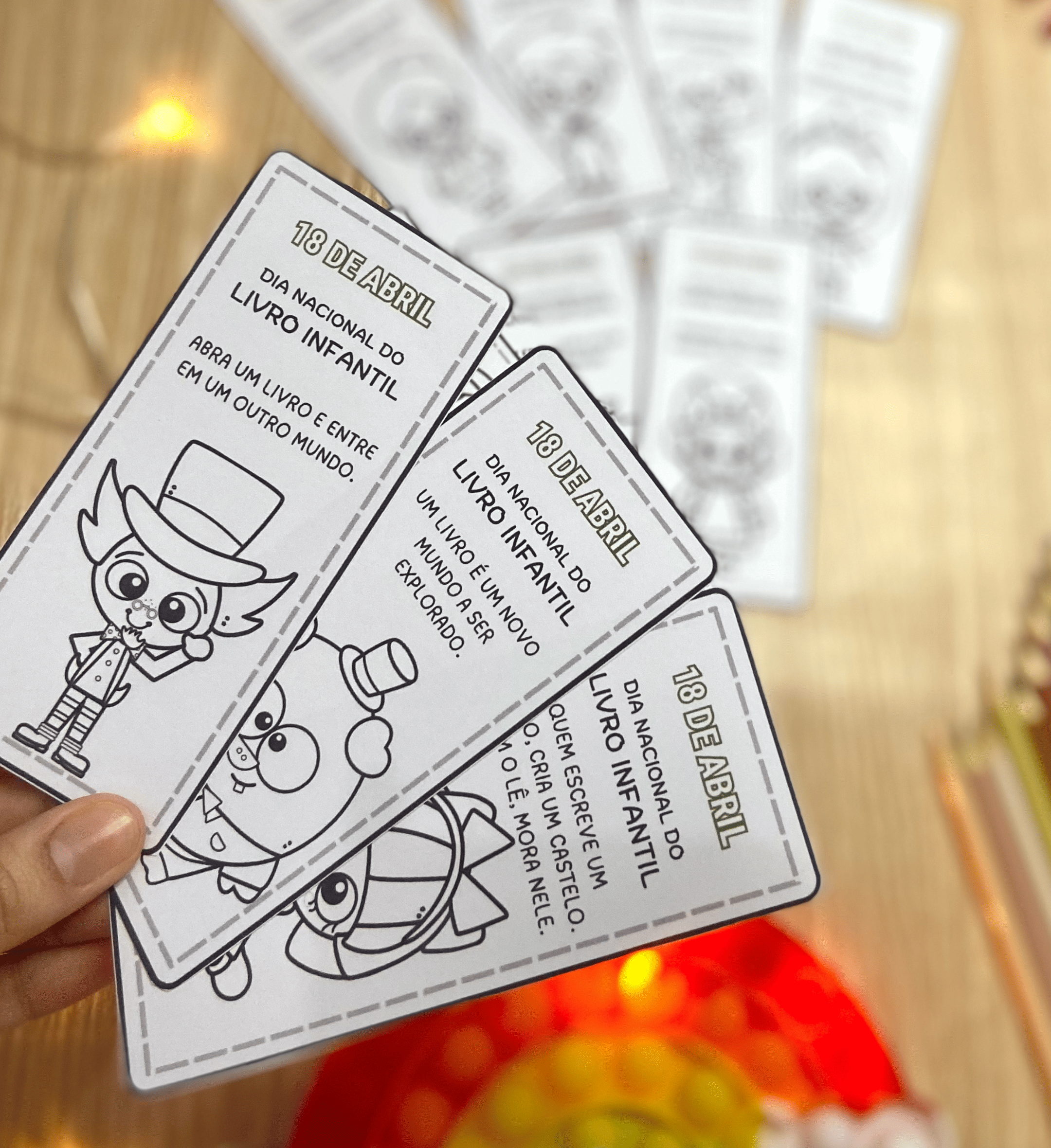Dia do Livro Infantil: Kit Sítio do Picapau Amarelo em PDF — amostra 7: Celebre o Dia do Livro Infantil com painel e…