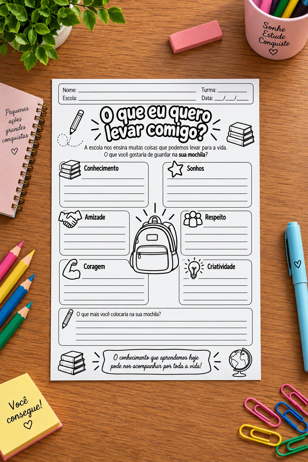Dia do Professor: 10 atividades incríveis! — amostra 4: Um kit especial com 10 atividades criativas para celebrar o Dia dos…
