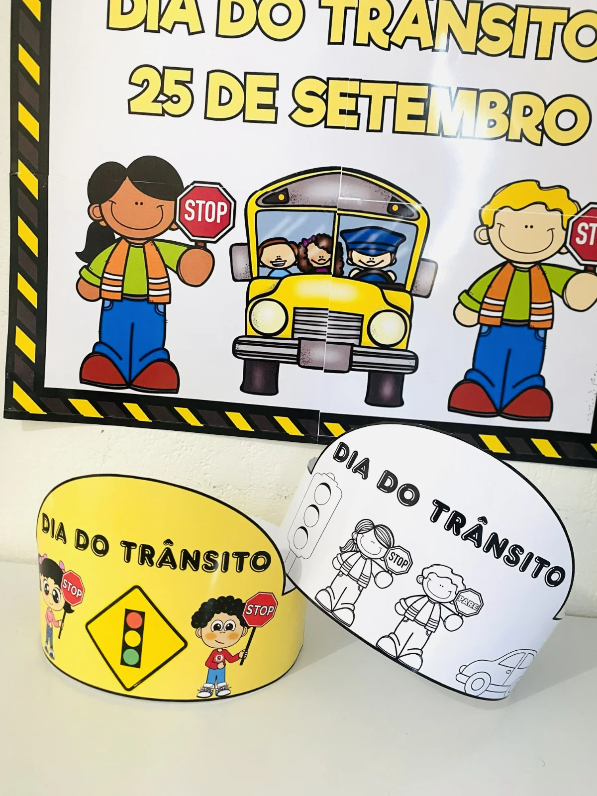 Dia do Trânsito: Aprendizado Divertido! – Material Pedagógico — amostra 1: O que vem no material