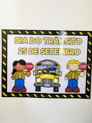 Dia do Trânsito: Atividade para Educação Infantil e Anos Iniciais — capa do material