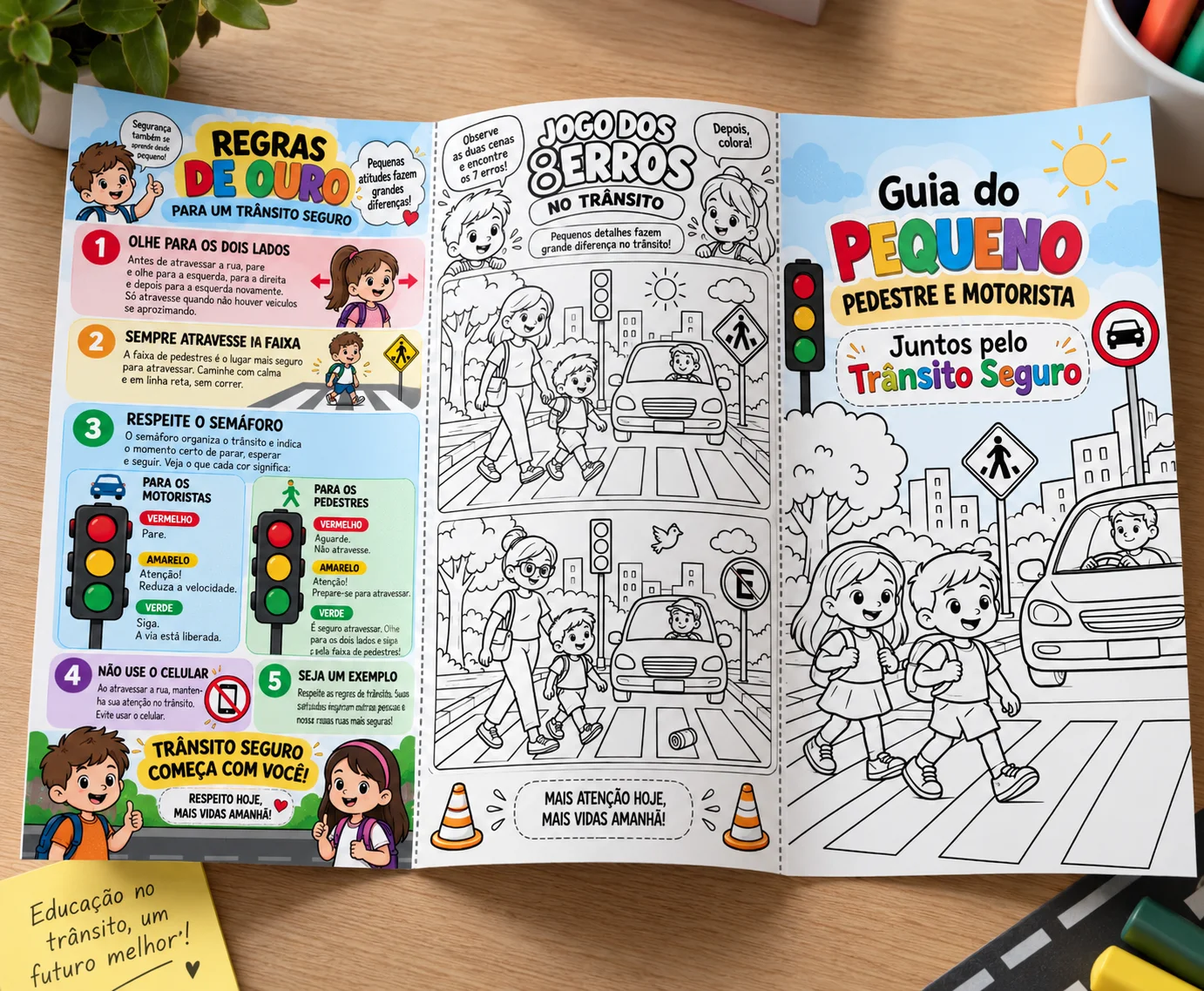 Dia do trânsito: Guia de educação para Pequenos Pedestres e Motoristas — amostra 1: GUIA DO PEQUENO PEDESTRE E MOTORISTA –… Dia do trânsito: Guia de educação para Pequenos Pedestres e Motoristas — amostra 1: GUIA DO PEQUENO PEDESTRE E MOTORISTA –…