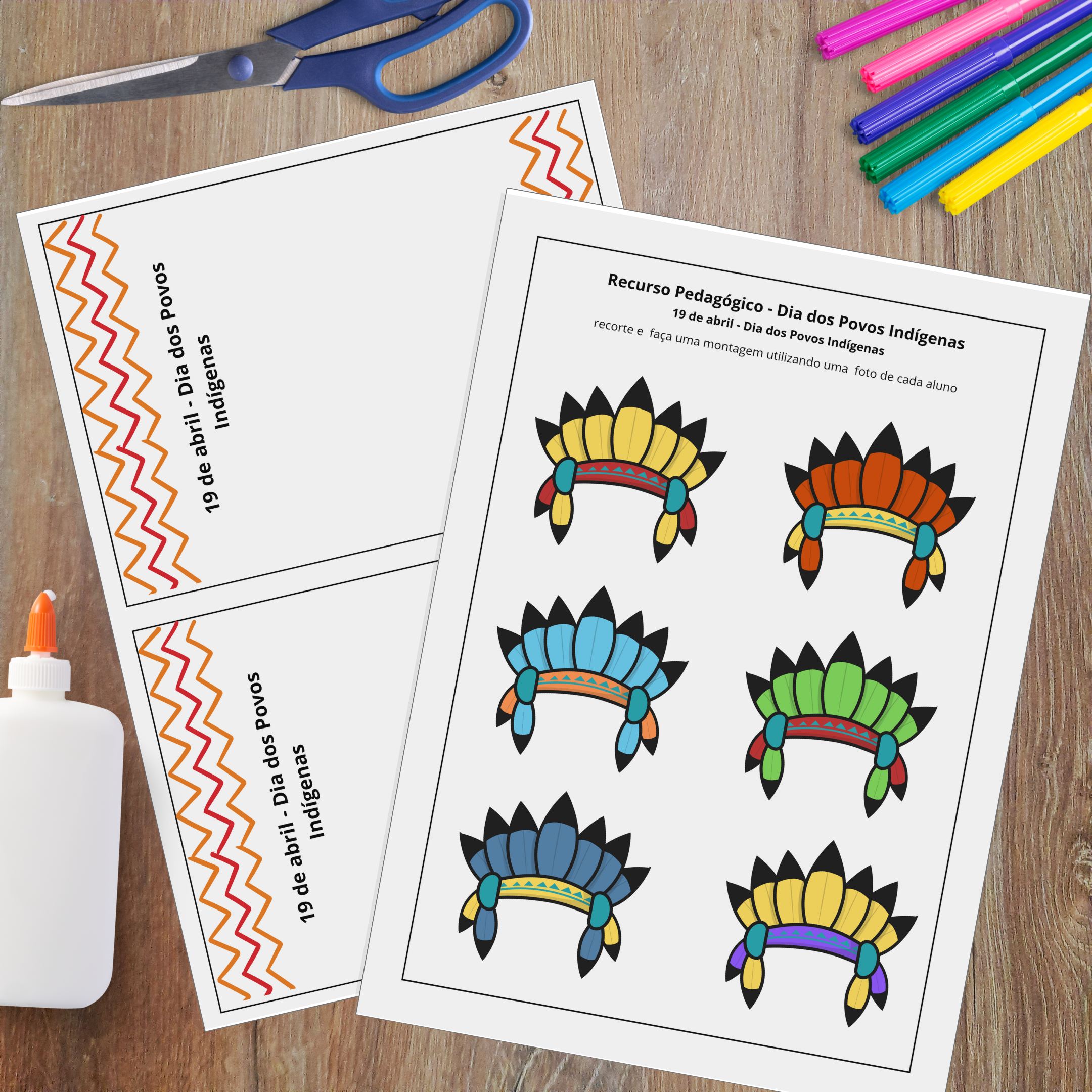 Dia dos Povos Indígenas: Kit Pedagógico para Educação Infantil — amostra 6: Trabalhe o Dia dos Povos Indígenas na Educação…