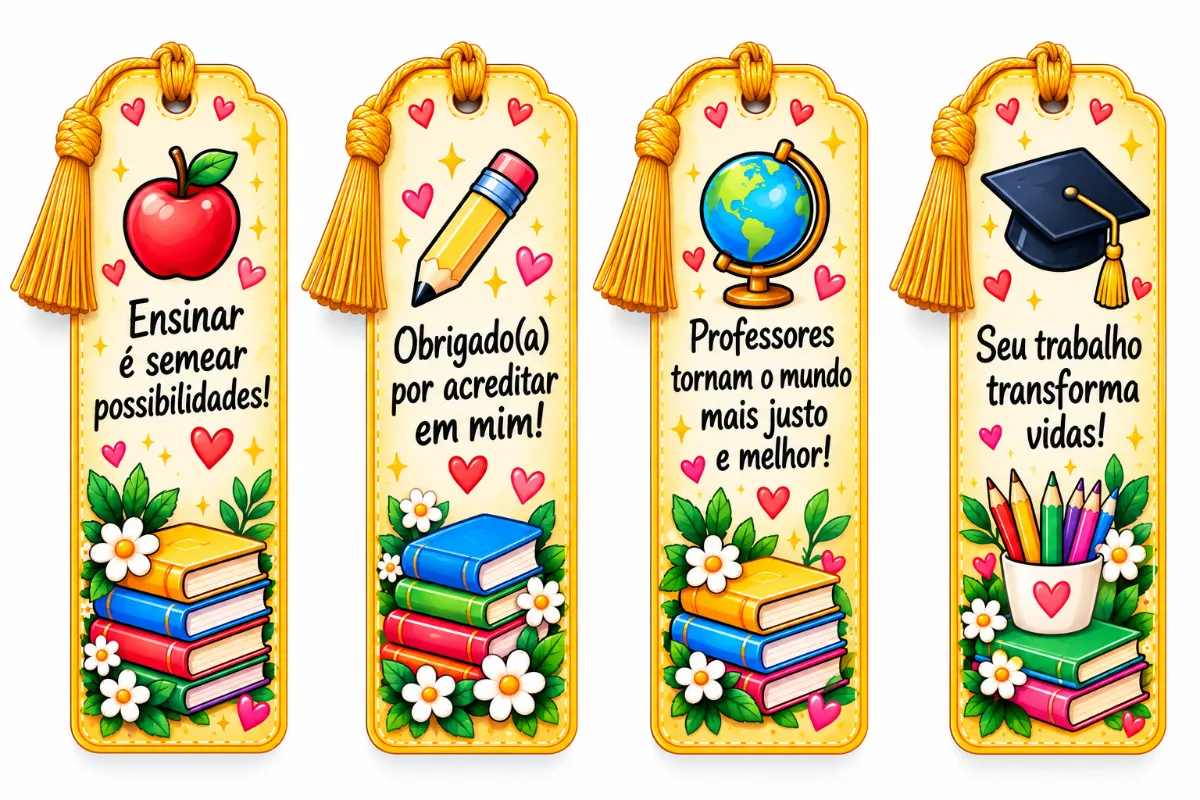 Dia dos Professores Kit Lembrancinhas pdf Educação Infantil — amostra 3: Dia dos Professores Kit Lembrancinhas PDF para…