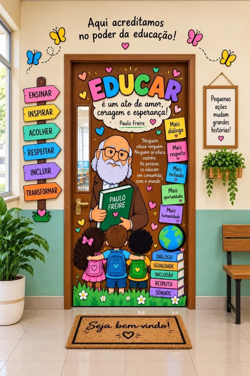 DIA DOS PROFESSORES – PENSADORES DA EDUCAÇÃO — Datas comemorativas para Todas as séries: Prepare uma homenagem especial…