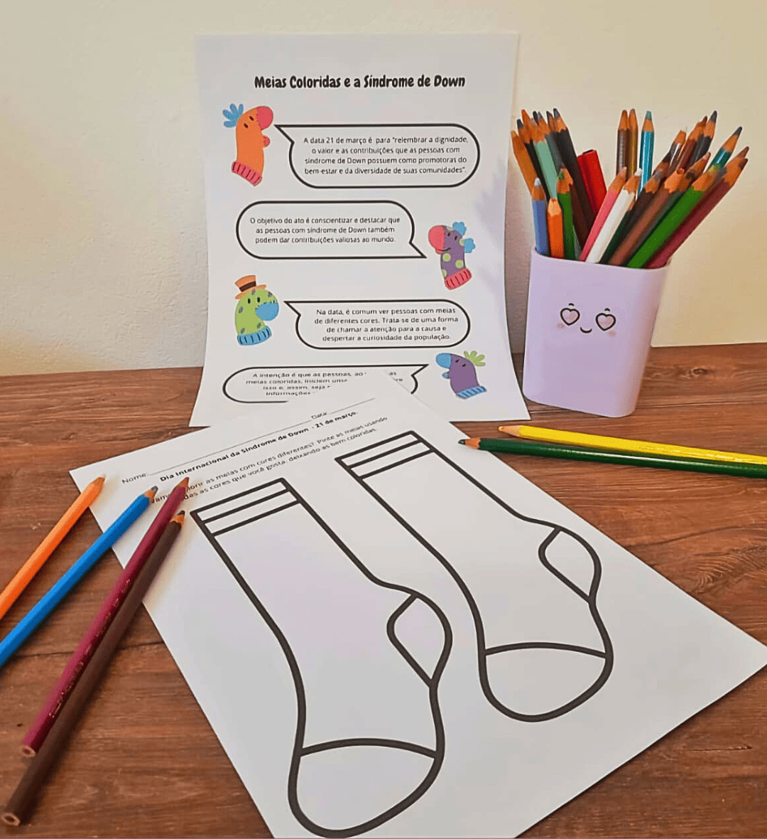 Dia Internacional da Síndrome de Down – PDF para Imprimir | Educação Infantil e Anos Iniciais — amostra 3: Para quem é… Dia Internacional da Síndrome de Down – PDF para Imprimir | Educação Infantil e Anos Iniciais — amostra 3: Para quem é…