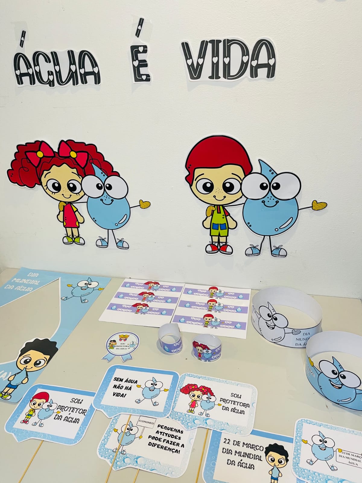Dia Mundial da Água – Atividades para Imprimir 1º ao 5º Ano – Atividade Pedagógica — amostra 1: Sobre o Dia Mundial da Água…