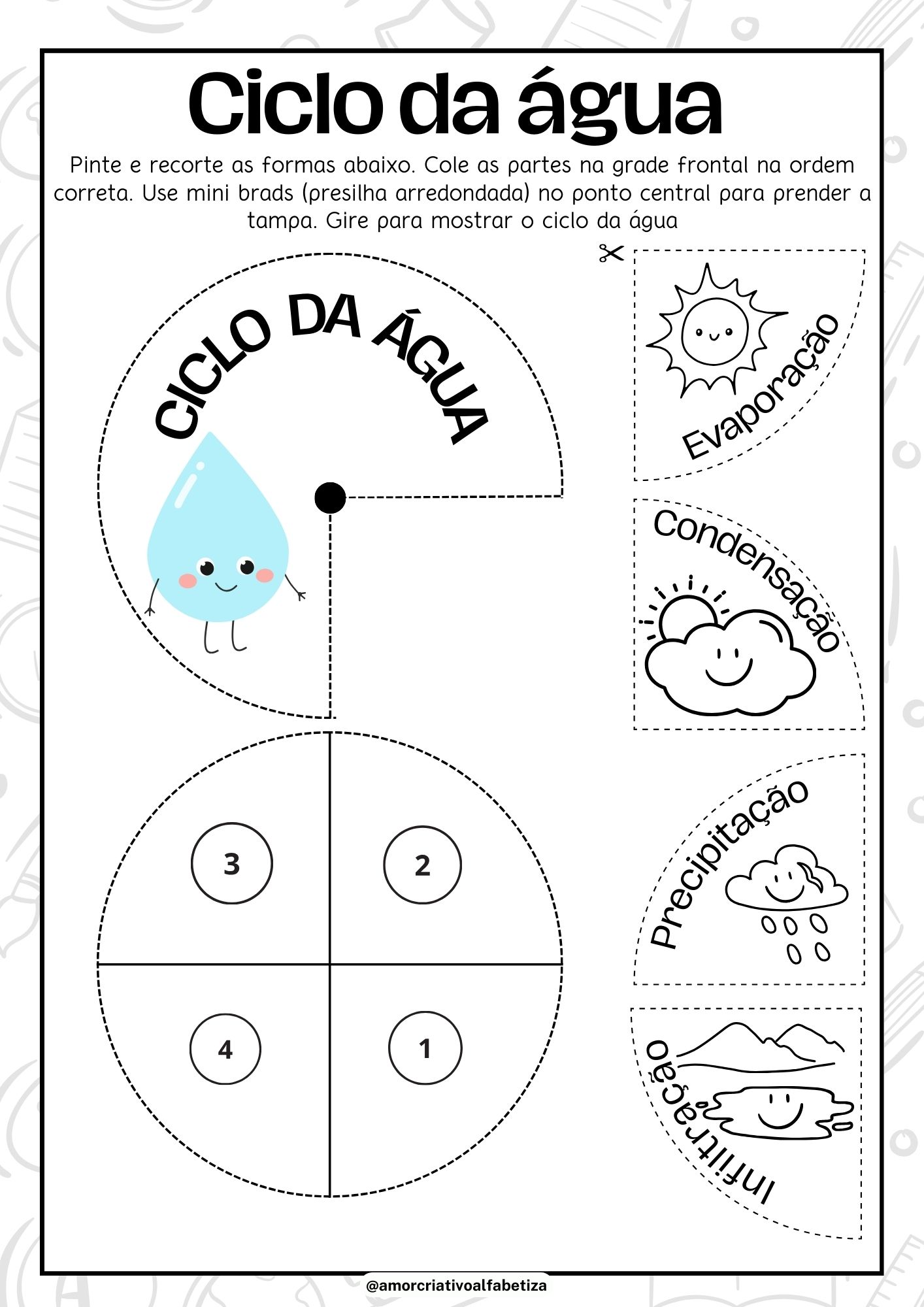Dia Mundial da Água – Atividades para Imprimir 1º ao 5º Ano – Atividade Pedagógica — amostra 4: Dia Mundial da Água –…