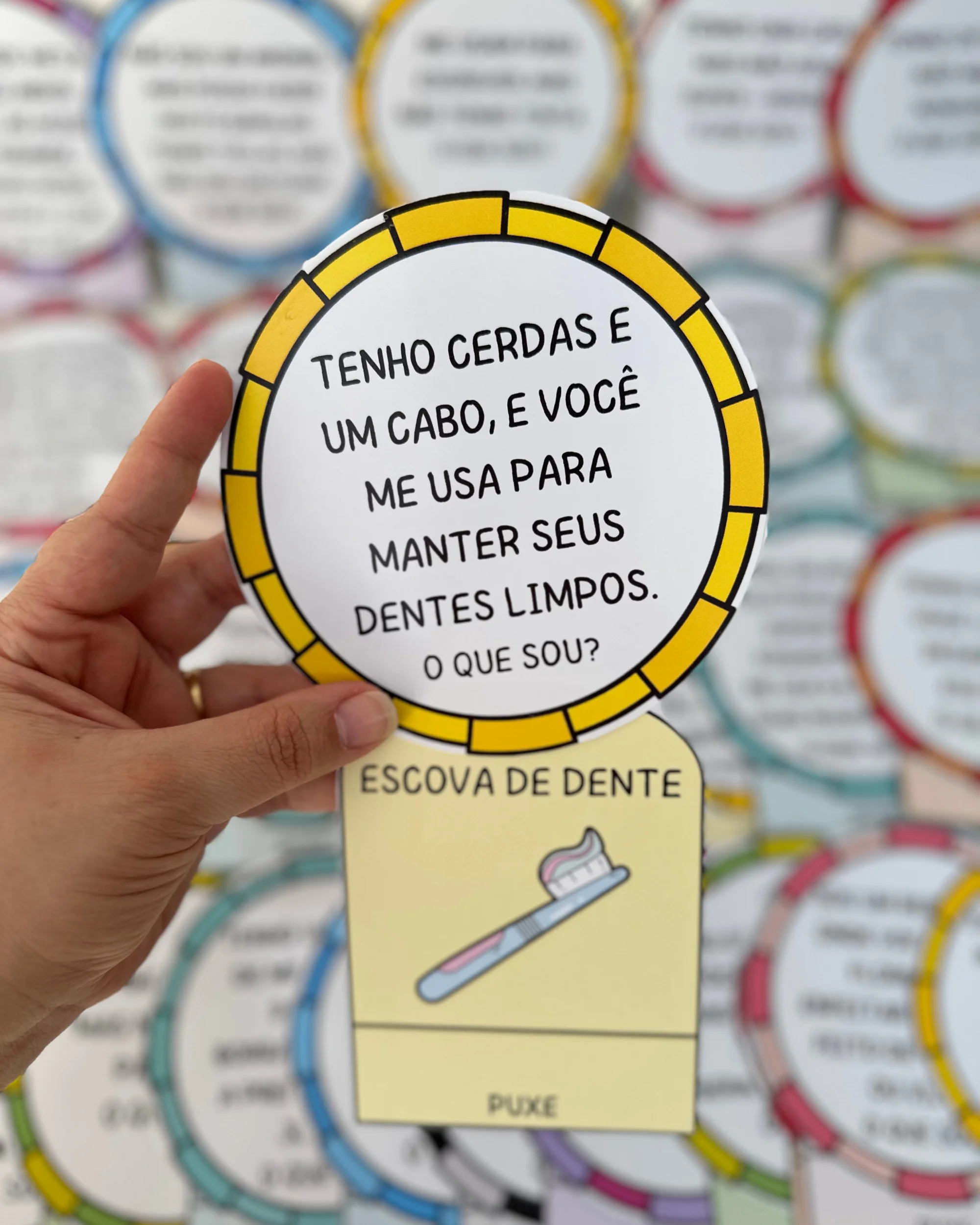 Dinâmica Adivinha dos Objetos para Séries Iniciais do Ensino — amostra 4: Formato e entrega