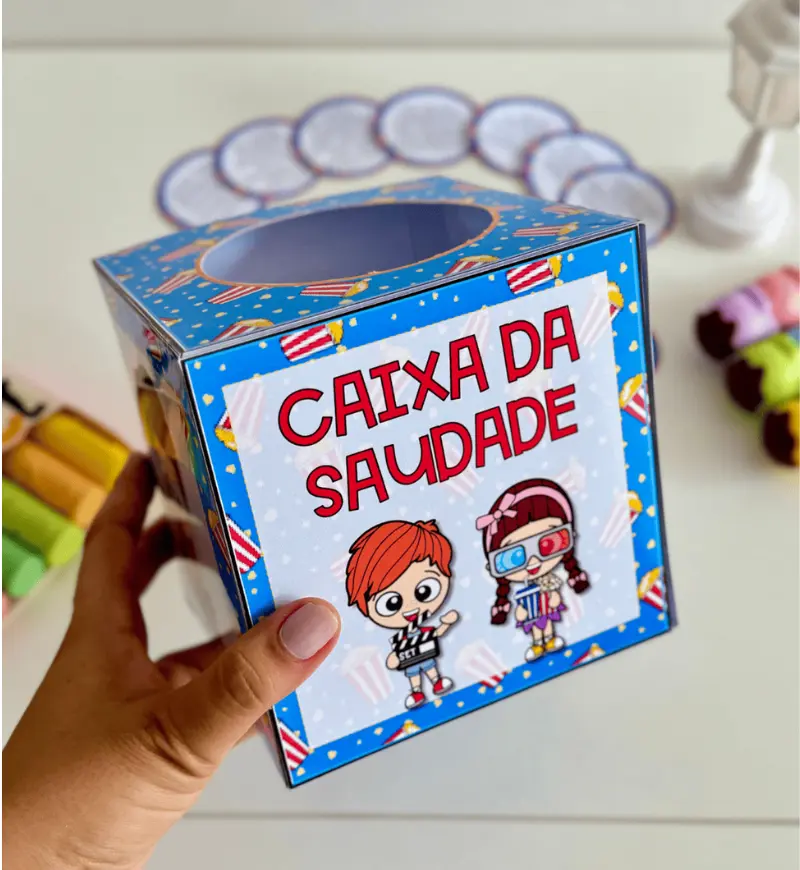 Dinâmica Caixa da Saudade: lembranças do ano letivo de 2024 — amostra 2: O que acompanha o material