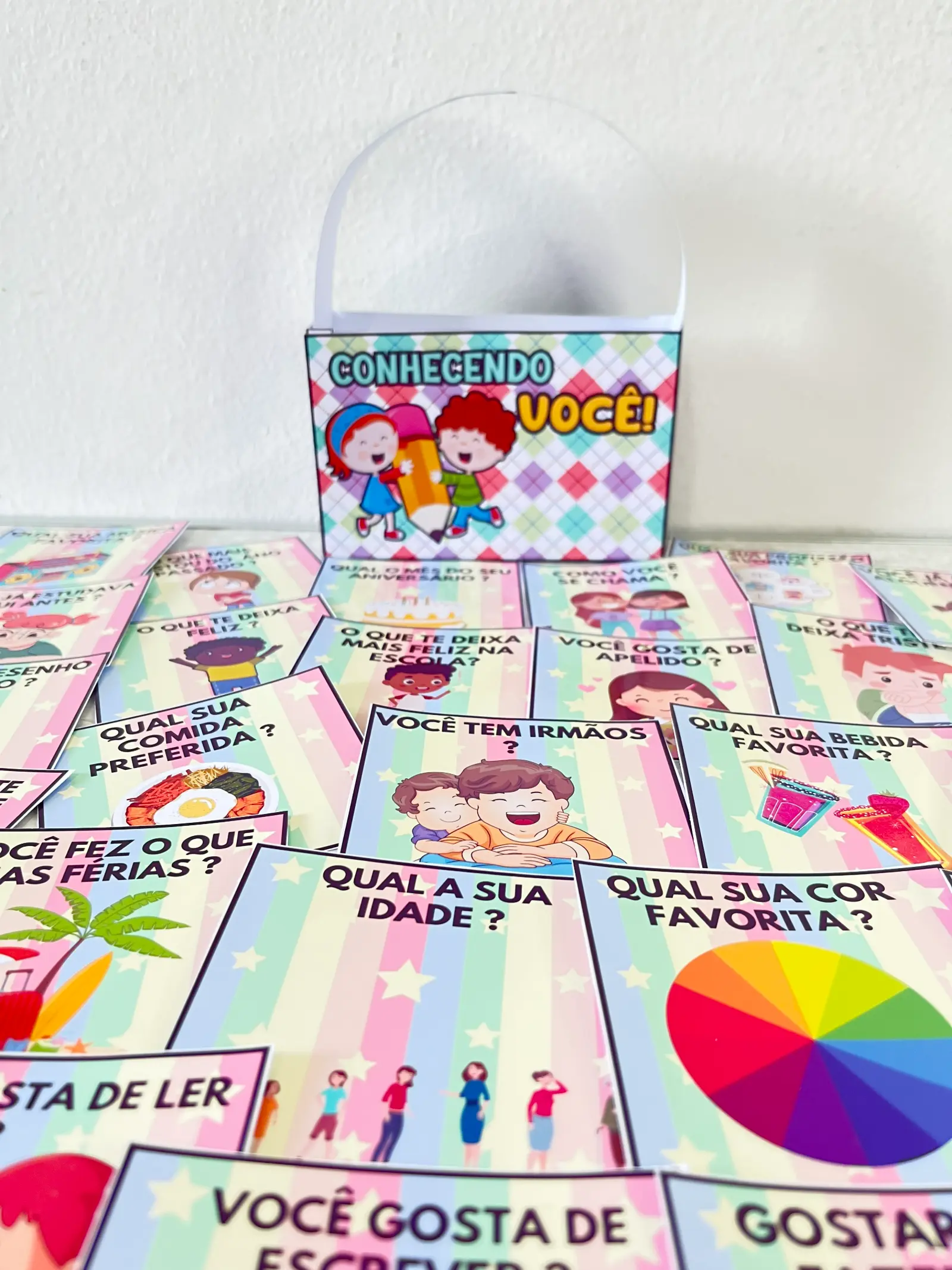 Dinâmica “Conhecendo Você” – Material Pedagógico — amostra 1: O que vem no material