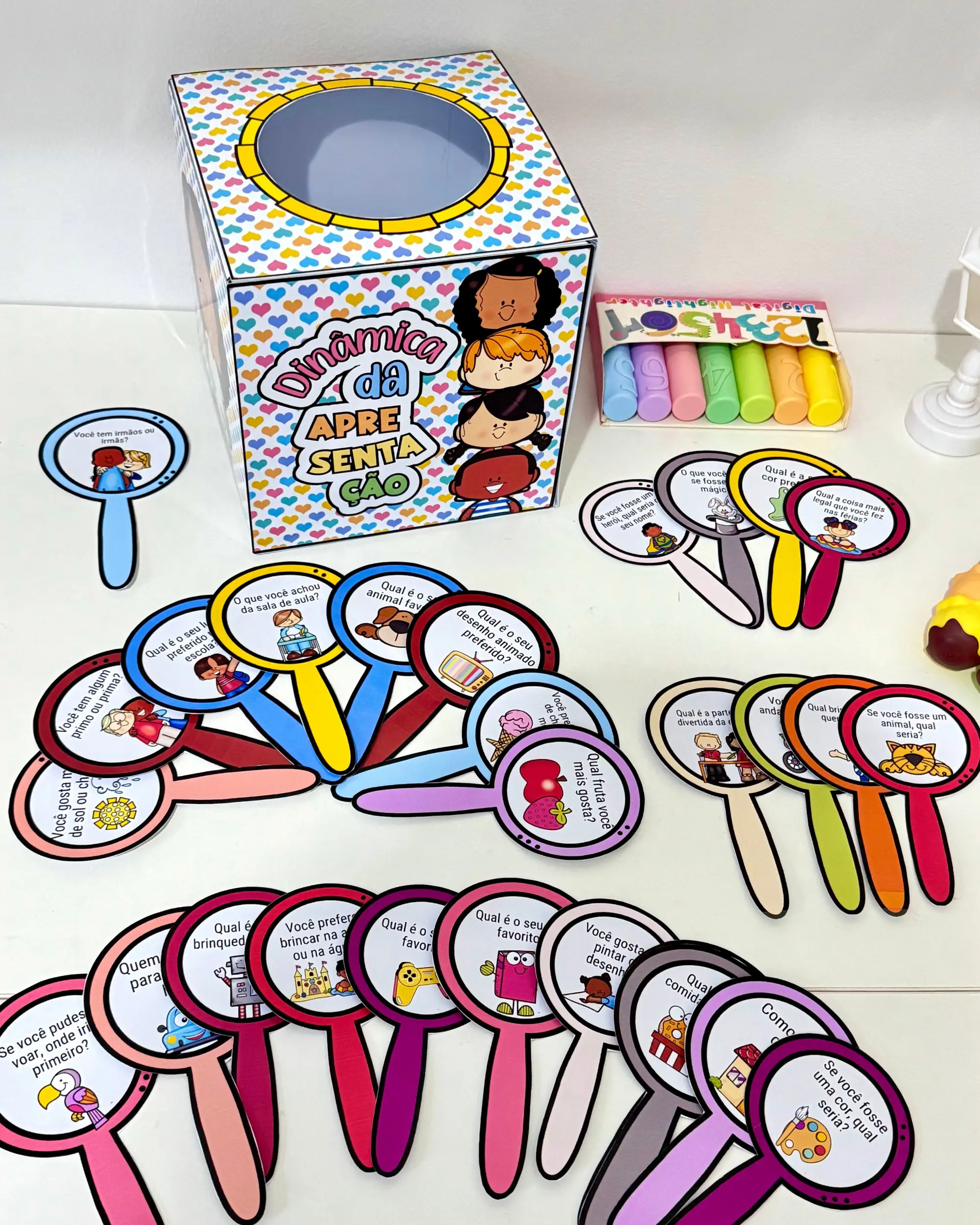 Dinâmica da Apresentação para Educação Infantil — amostra 2: A Dinâmica da Apresentação é um recurso lúdico para promover a… Dinâmica da Apresentação para Educação Infantil — amostra 2: A Dinâmica da Apresentação é um recurso lúdico para promover a…