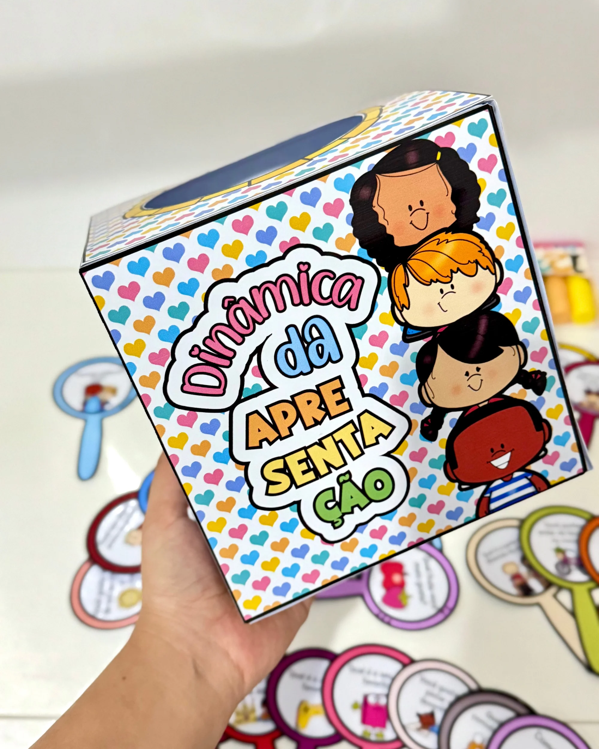 Dinâmica da Apresentação para Educação Infantil — capa do material