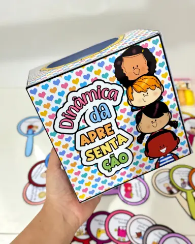 Dinâmica da Apresentação para Educação Infantil — capa do material