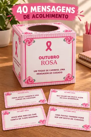Dinâmica de Acolhimento para o Outubro Rosa — amostra 2: O arquivo traz