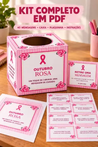 Dinâmica de Acolhimento para o Outubro Rosa — capa do material