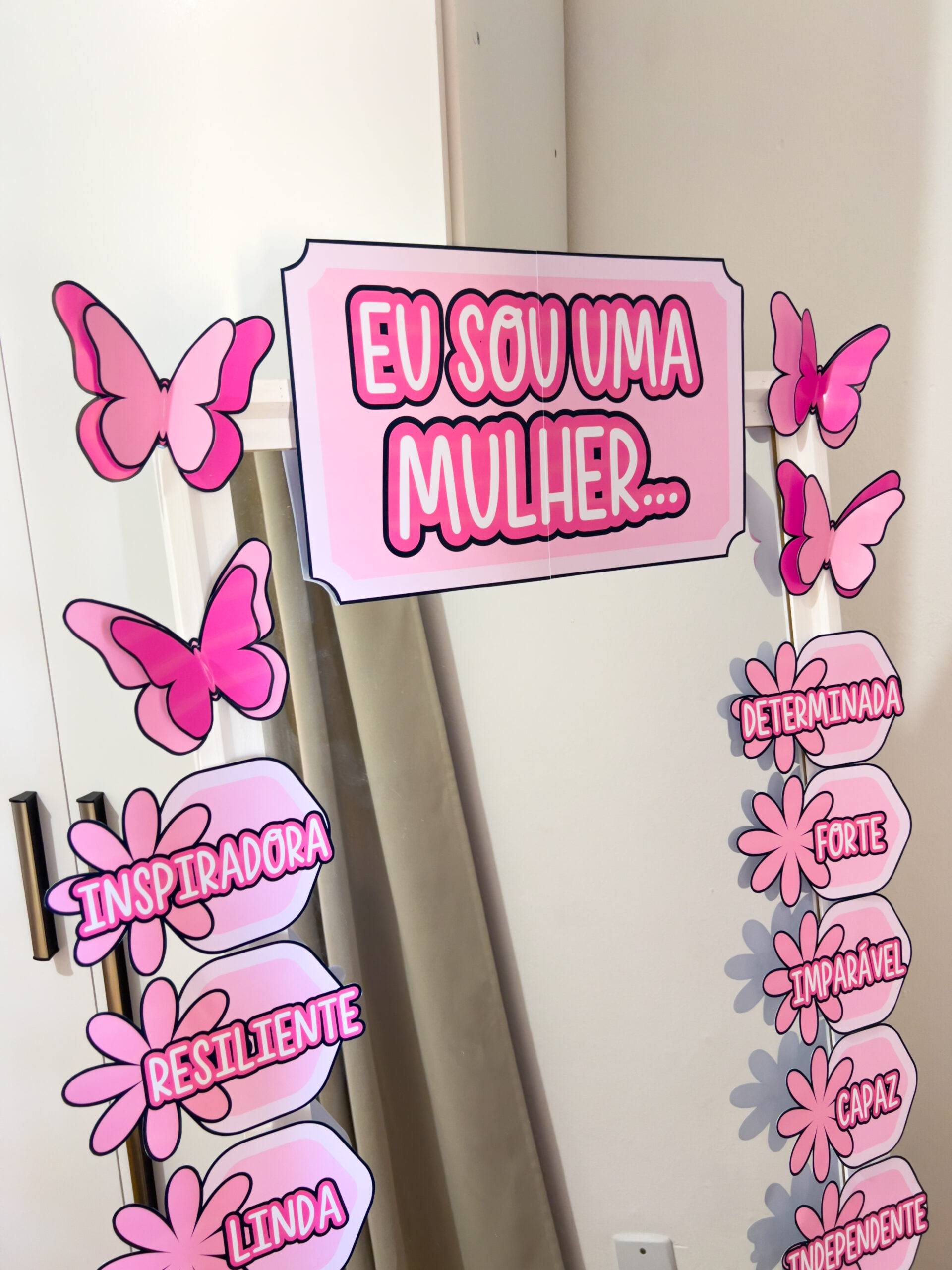 Dinâmica de valorização da mulher para imprimir — amostra 5: Leve o Espelho de Afirmações à sala de aula com um PDF para…