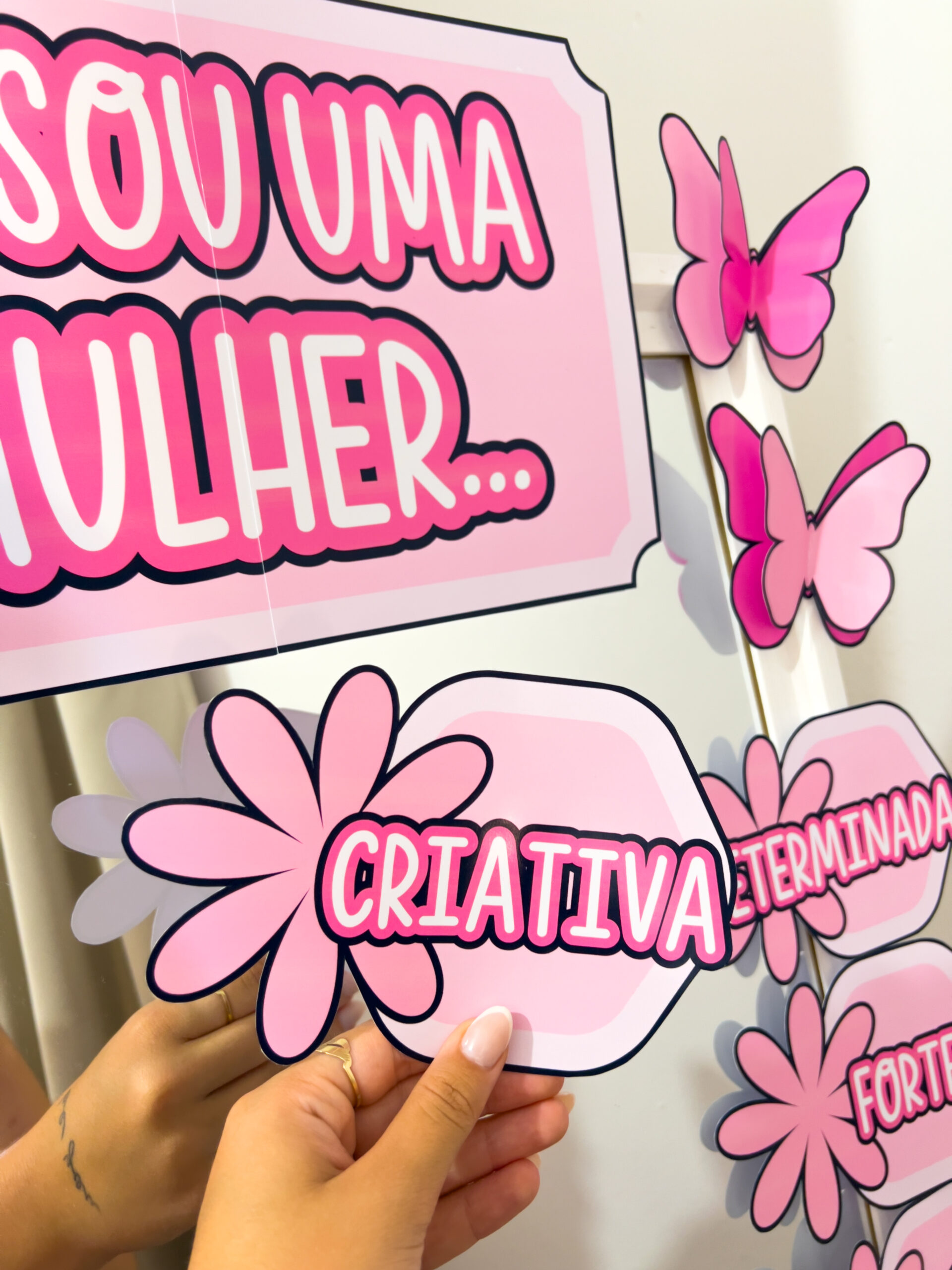 Dinâmica de valorização da mulher para imprimir — amostra 7: Leve o Espelho de Afirmações à sala de aula com um PDF para…
