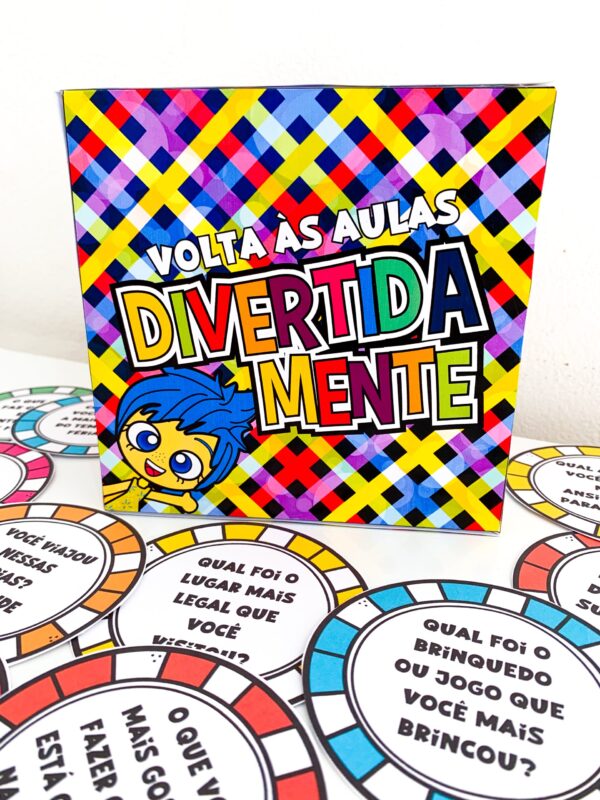 Dinâmica de volta às aulas: divertidamente – PDF para Imprimir — Atividades para Educação Infantil: Dinâmica Volta às Aulas…
