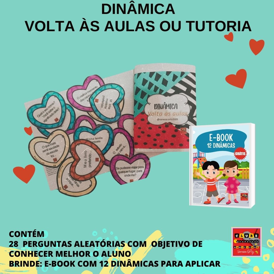Dinâmica de volta às aulas - ensino médio – PDF para Imprimir — capa do material