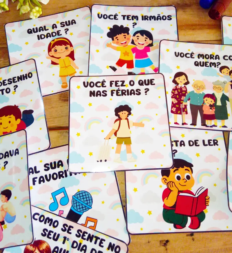 Dinâmica de volta às aulas: Quero te Conhecer — amostra 3: Como usar em sala de aula