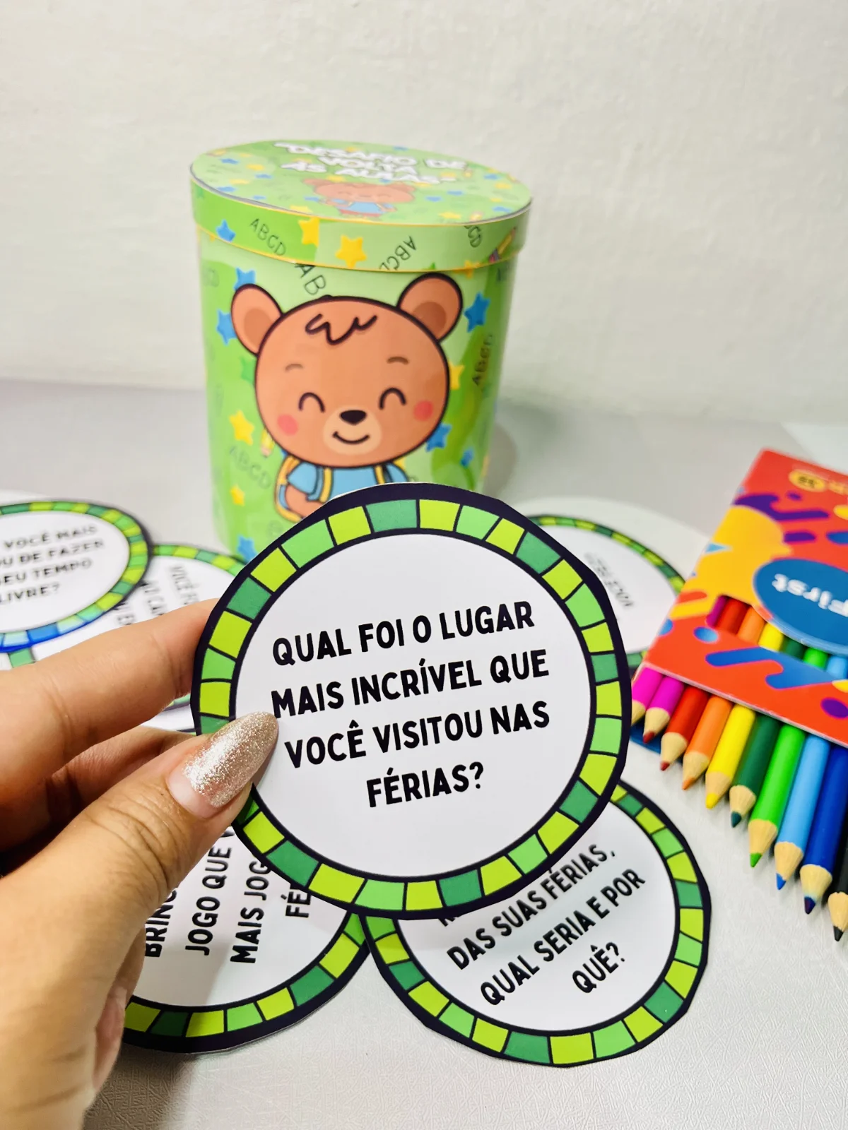 Dinâmica - Desafio Volta às Aulas! — capa do material