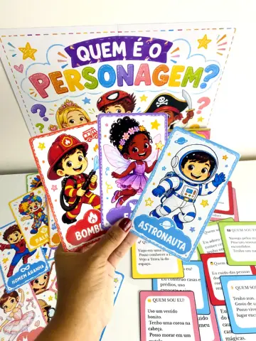 DINÂMICA - DIA DA FANTASIA – QUAL É O PERSONAGEM? — amostra 2: Uma dinâmica divertida para o Dia da Fantasia no Dia das…