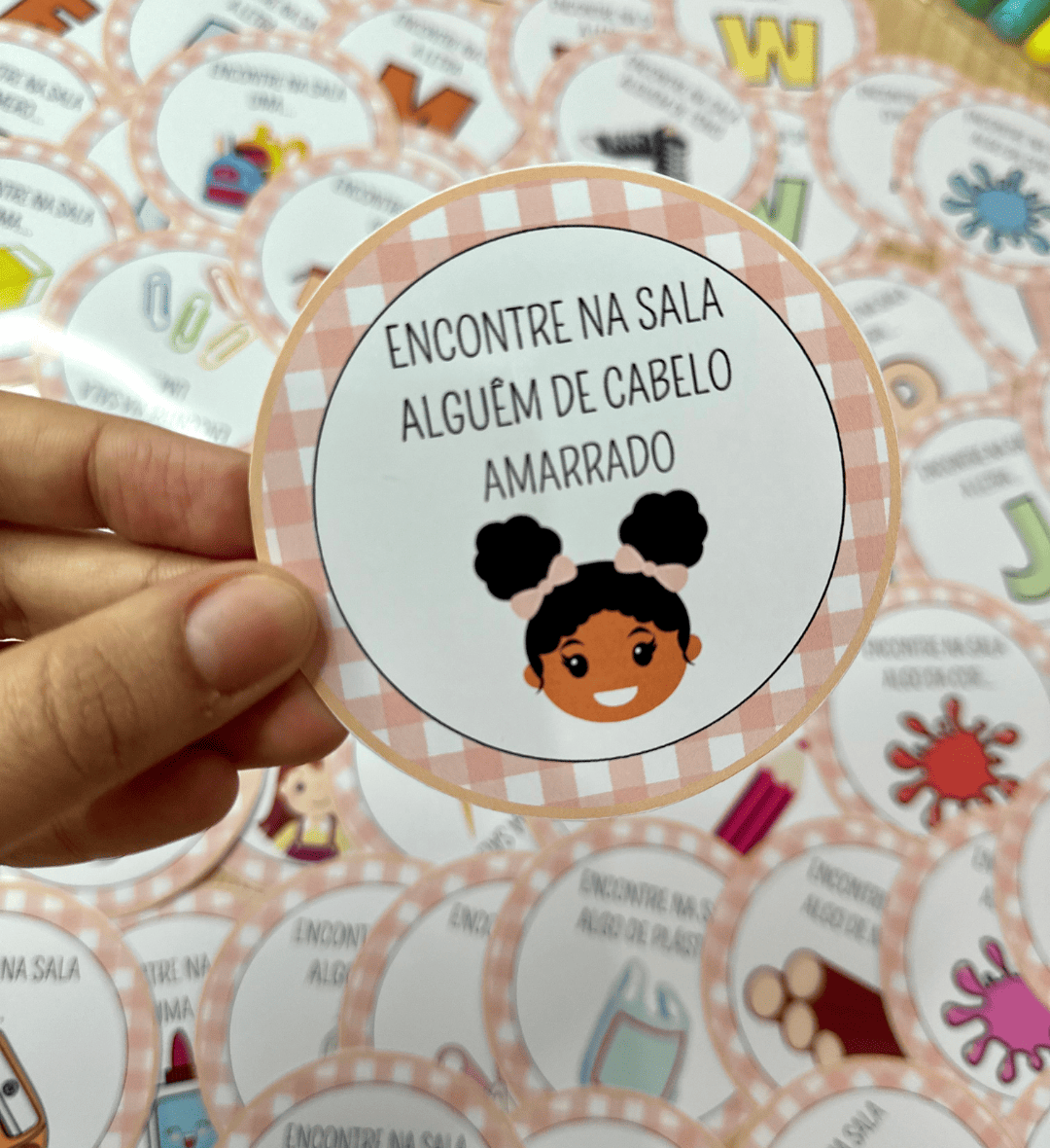 Dinâmica Encontre: jogo de busca para a Educação Infantil — amostra 3: Como usar em sala de aula
