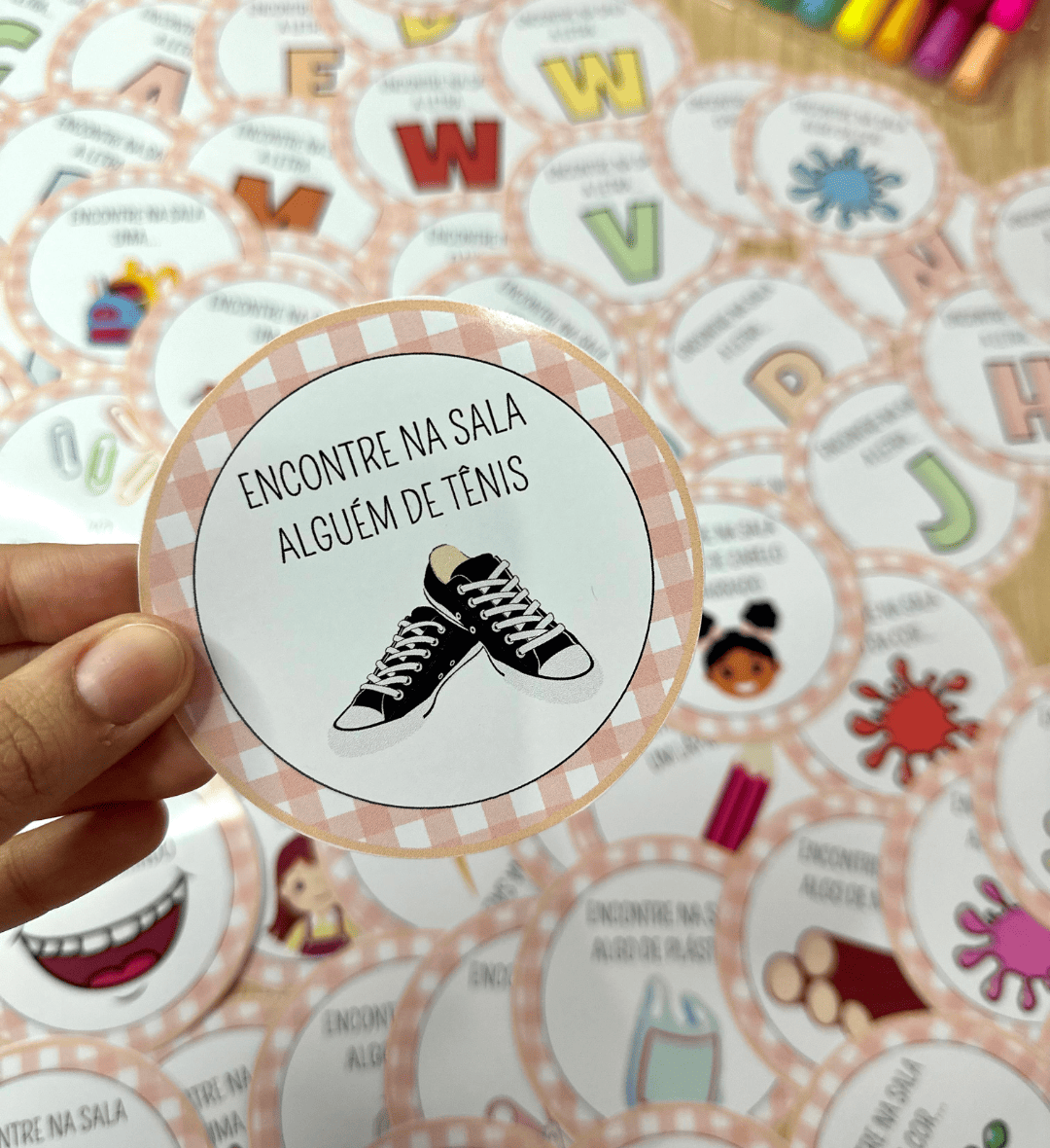 Dinâmica Encontre: jogo de busca para a Educação Infantil — amostra 4: Para quem é indicada?
