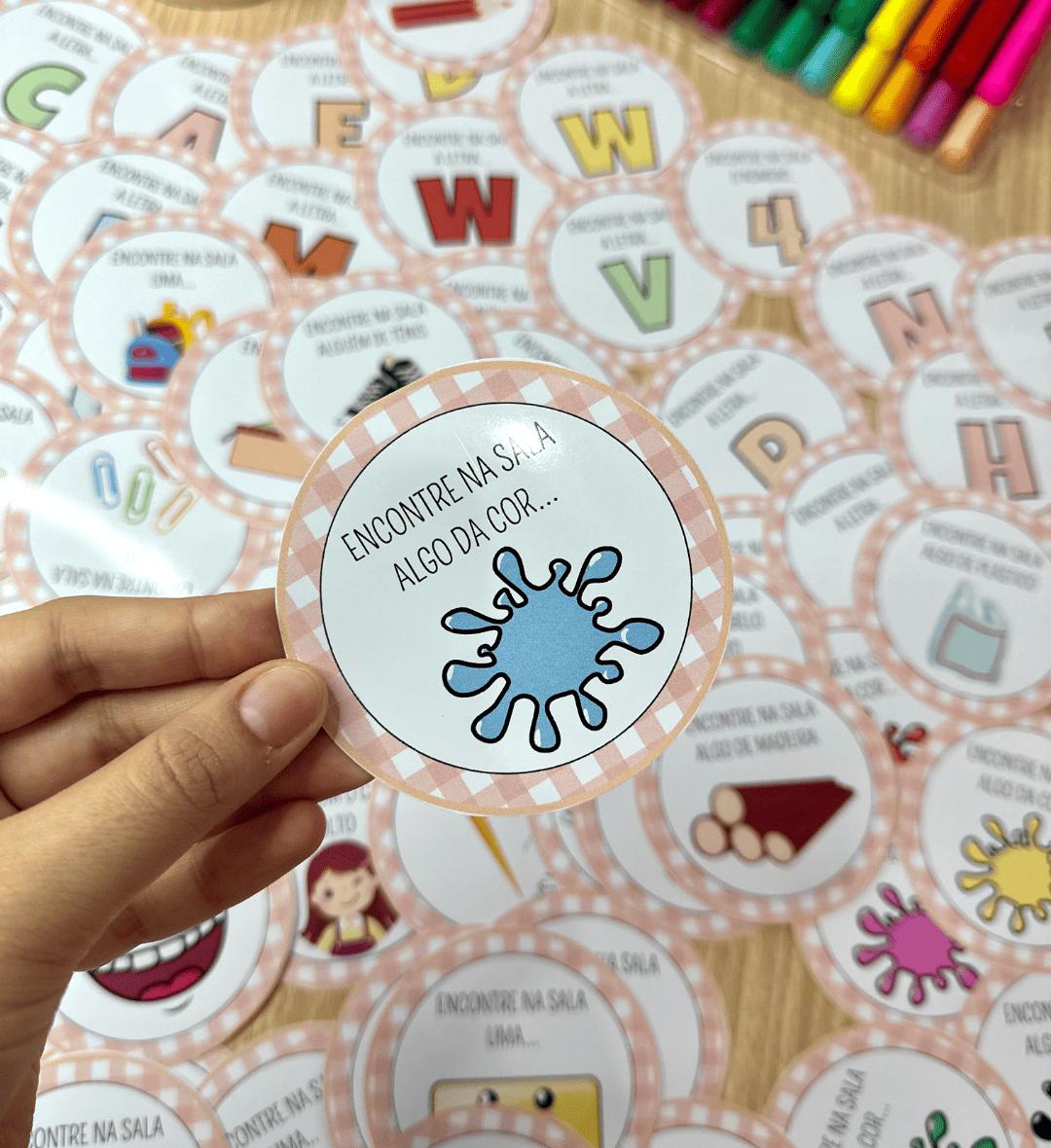 Dinâmica Encontre: jogo de busca para a Educação Infantil — amostra 5: Movimente a turma com a Dinâmica Encontre: um PDF…
