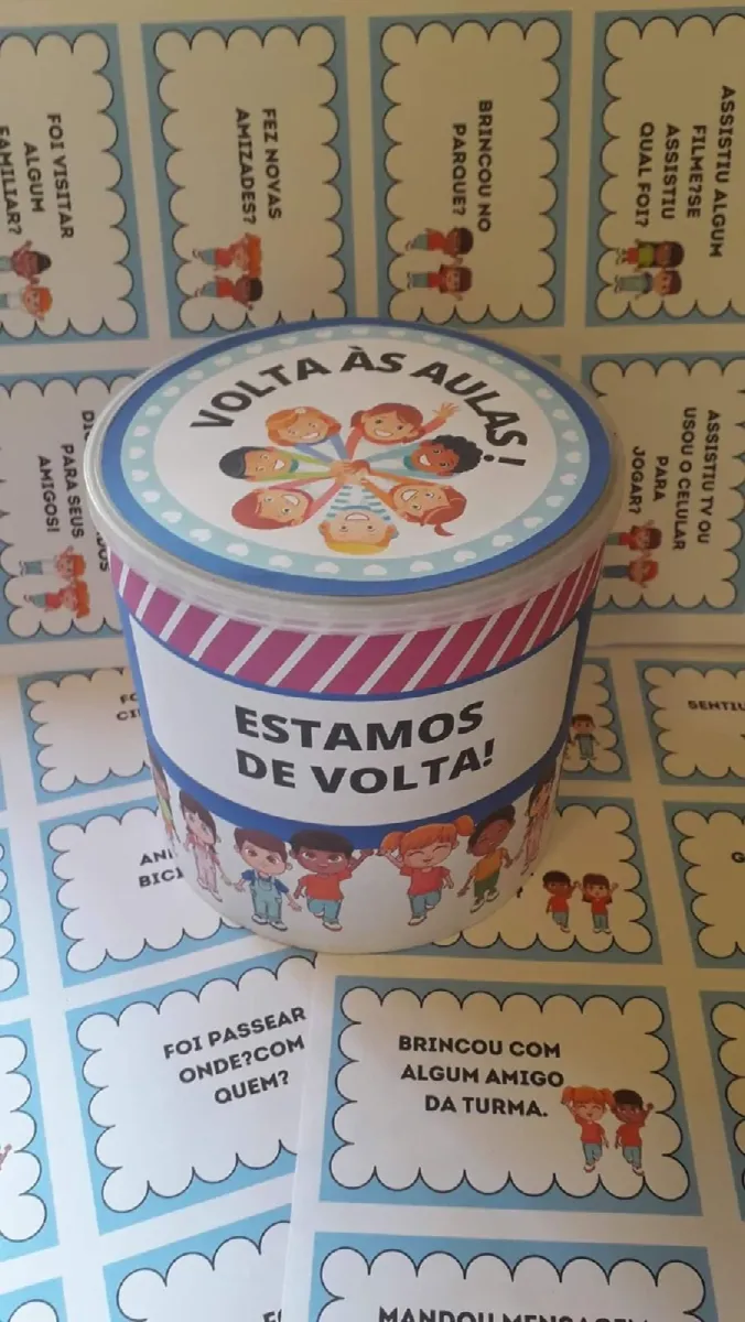 Dinamica Estamos de Volta – PDF para Imprimir — Alfabetização para Todas as séries: EXCELENTE RECURSO PARA TORNAR O RETORNO…