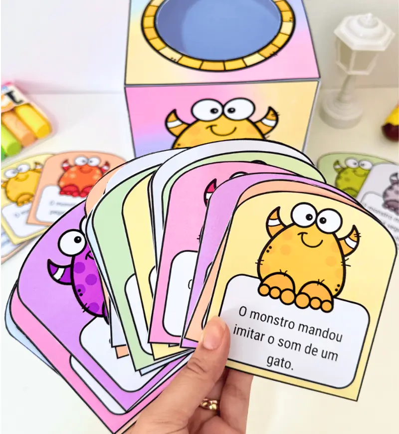 Dinâmica O Monstro Mandou: PDF para Educação Infantil e Fund I — amostra 4: Para quem é indicado