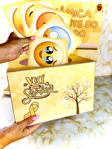 Dinâmica Setembro Amarelo para Educação Infantil – Corrente do Cuidado — amostra 4: Dinâmica Setembro Amarelo para crianças…