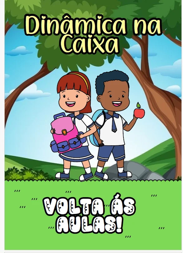 🎉📚 DINÂMICA VOLTA ÀS AULAS – CONVERSAR E SE DIVERTIR! ✨ — capa do material