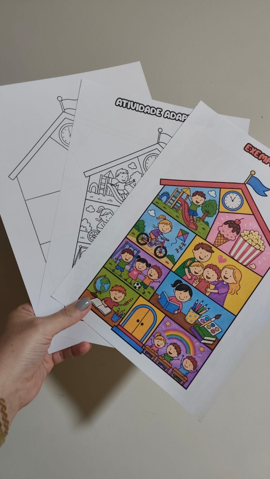 Dinâmica volta às aulas | Educação Infantil e Anos Iniciais — capa do material