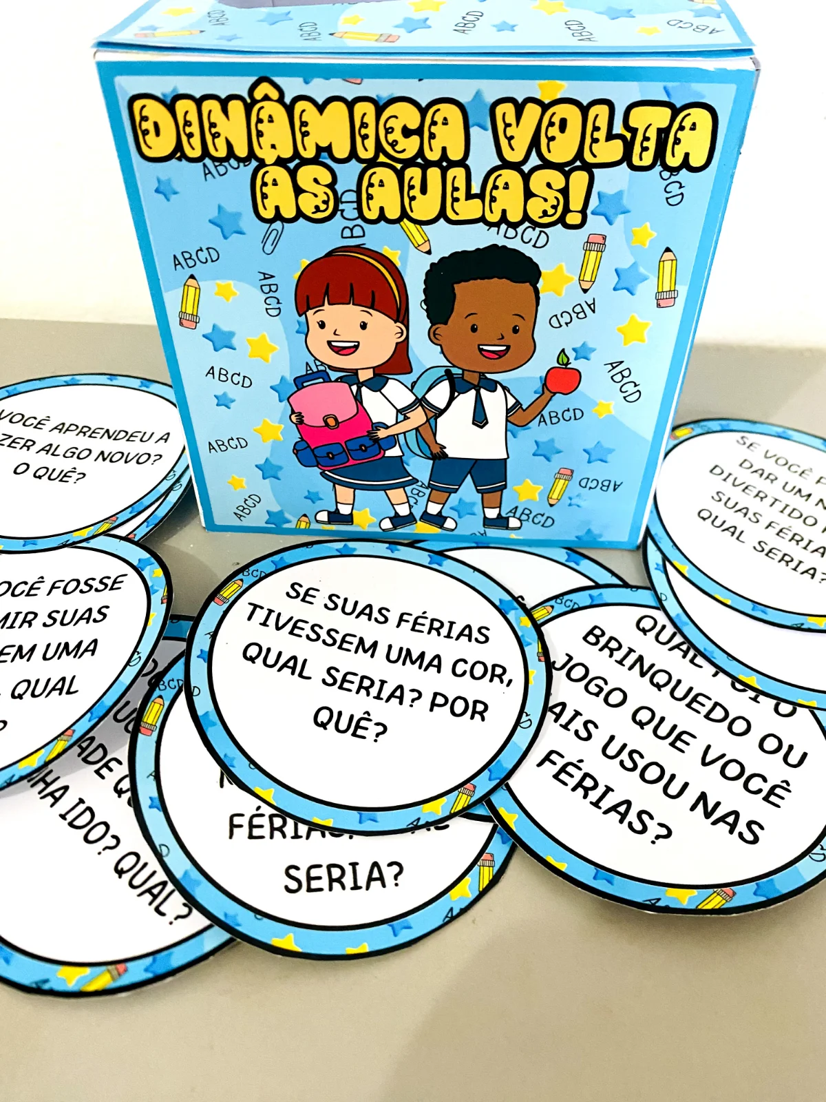 Dinâmica volta as aulas — Alfabetização para Educação Infantil: *Dinâmica Volta Às Aulas
