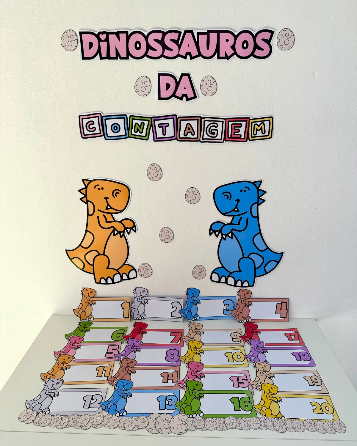 Dinossauros da Contagem – PDF para Imprimir — capa do material