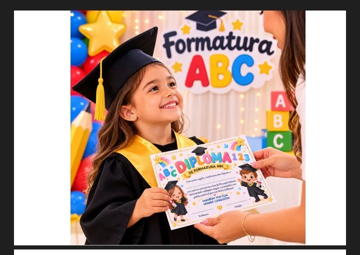 🌈 DIPLOMA DE FORMATURA ABC - educação infantil — Datas comemorativas para Educação Infantil: Um recurso feito com muito…