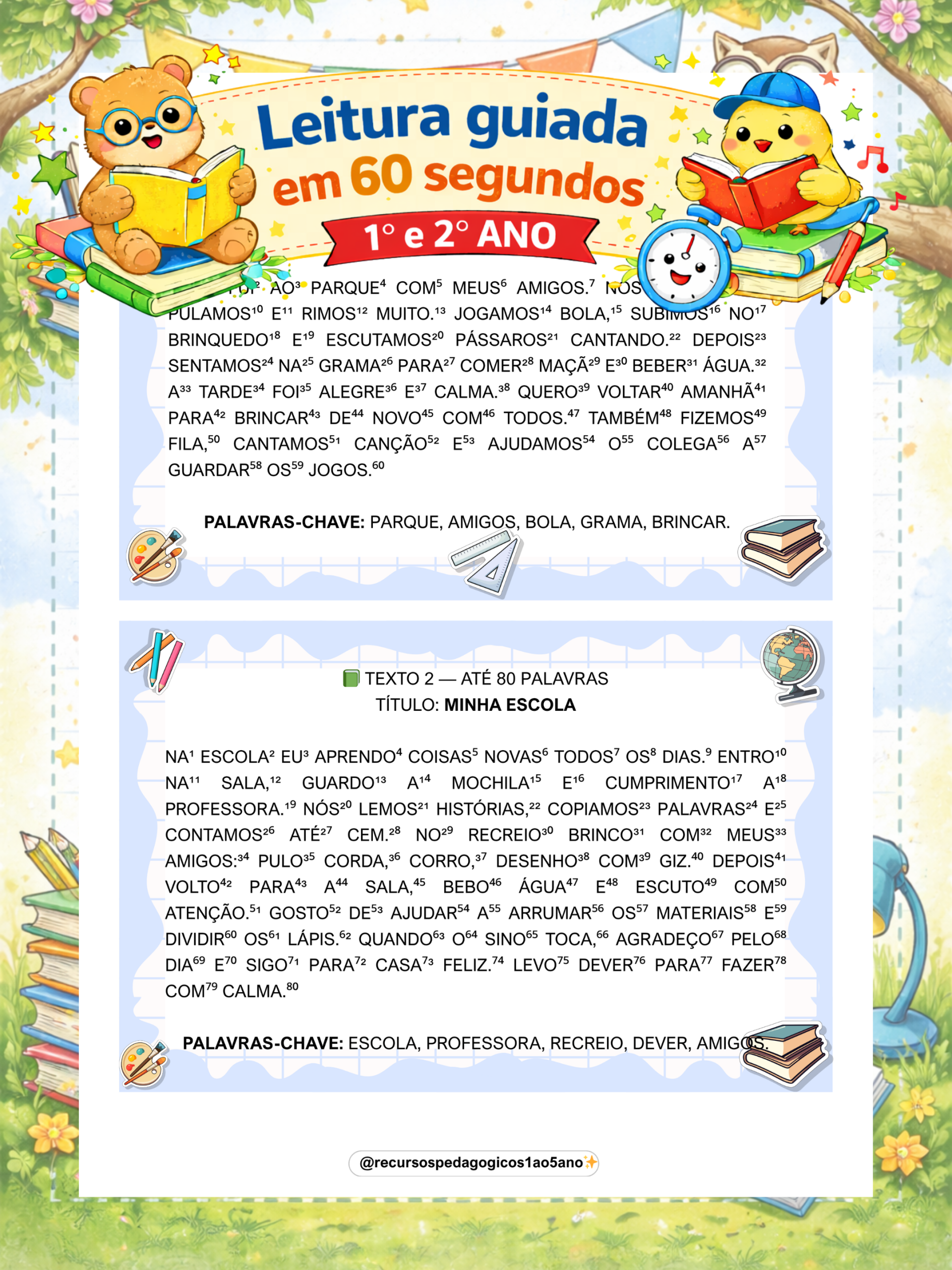 Ditado escolar de texto – Temas do cotidiano 4º e 5º ano – PDF para Imprimir — amostra 7: Ditado de texto – Temas do…