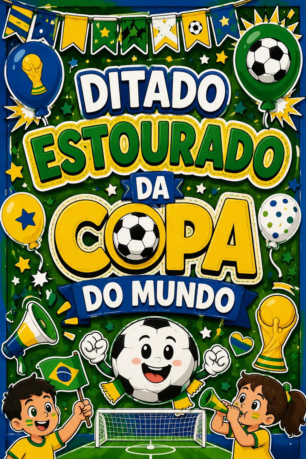 ⚽🏆 DITADO ESTOURADO DA COPA DO MUNDO – FUNDAMENTAL I 🏆⚽ — amostra 6: ⚽🏆 DITADO ESTOURADO DA COPA DO MUNDO – FUNDAMENTAL…