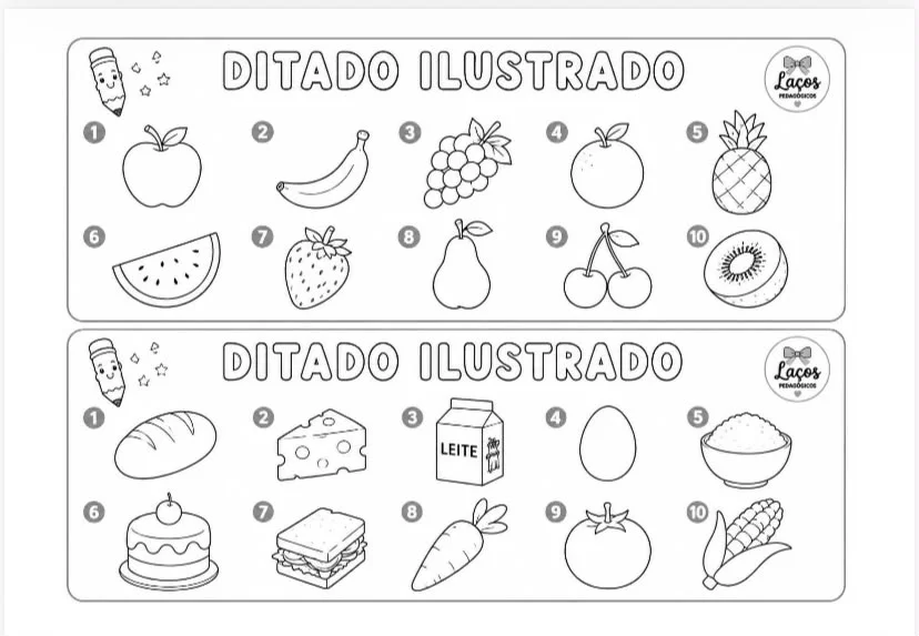 Ditado Ilustrado: Alfabetização Anos Iniciais — amostra 2: O Ditado Ilustrado foi desenvolvido para auxiliar crianças em…