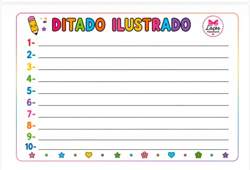 Ditado Ilustrado: Alfabetização Anos Iniciais — amostra 3: O Ditado Ilustrado foi desenvolvido para auxiliar crianças em…