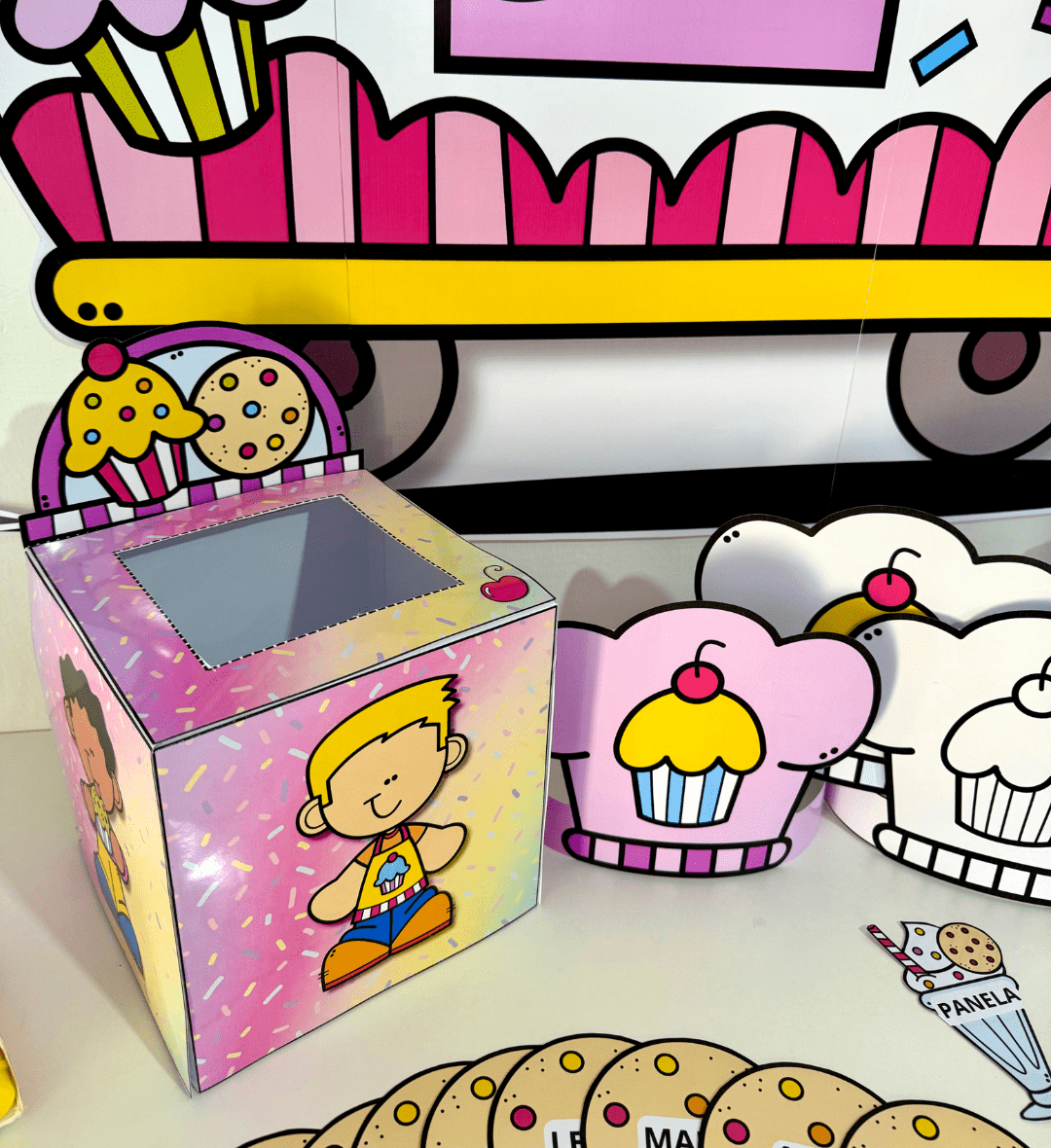 Doceria da Leitura: kit em PDF para alfabetização — amostra 2: O que vem no material