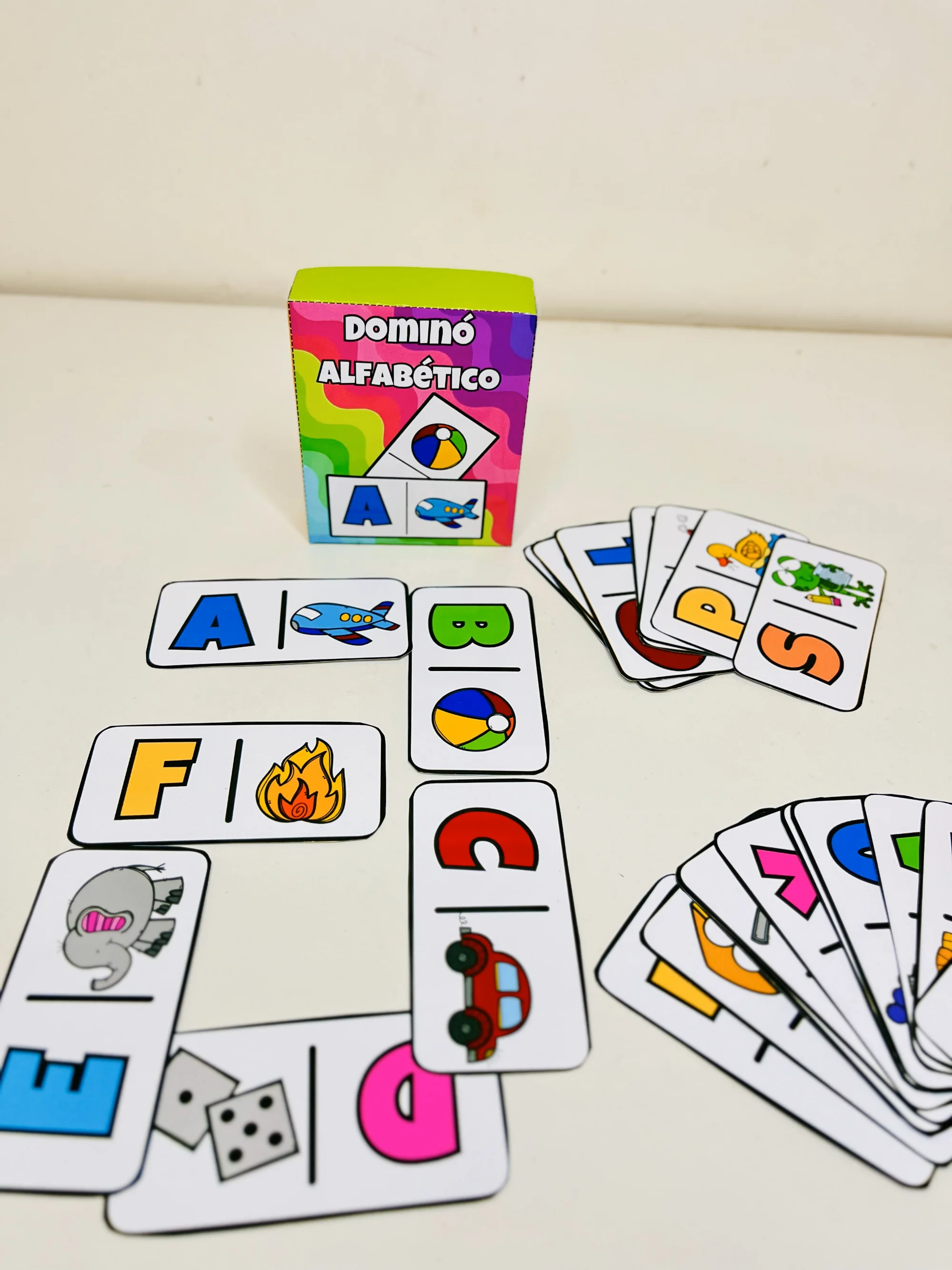 Dominó Alfabético – Aprendizado Divertido e Eficiente — capa do material