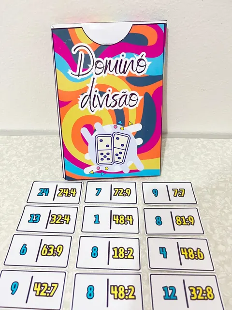 Dominó da divisão — capa do material