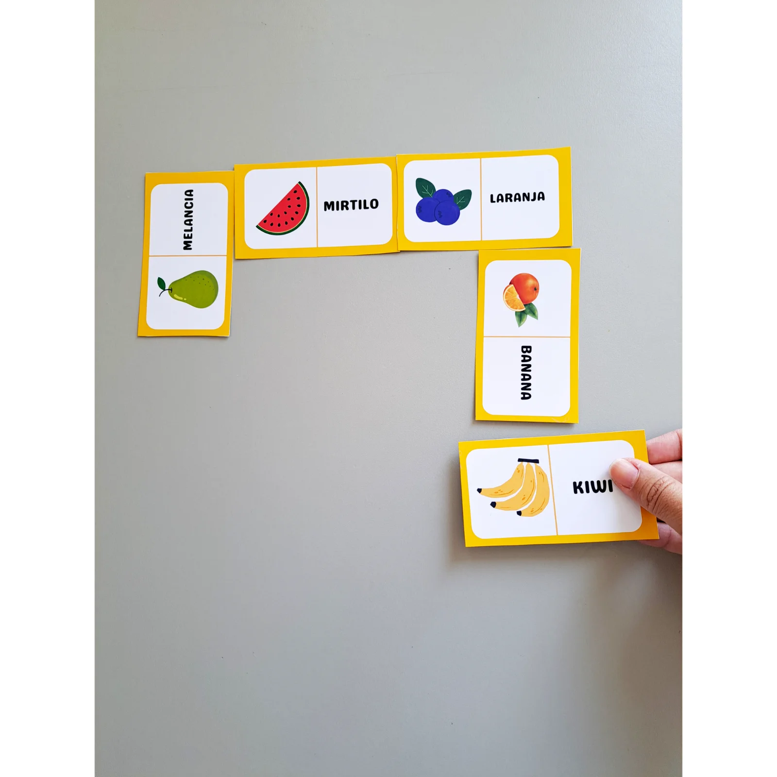 DOMINÓ DAS FRUTAS - ALFABETIZAÇÃO INICIAL E INFANTIL — amostra 2: Uma atividade lúdica, colorida e cheia de possibilidades… DOMINÓ DAS FRUTAS - ALFABETIZAÇÃO INICIAL E INFANTIL — amostra 2: Uma atividade lúdica, colorida e cheia de possibilidades…