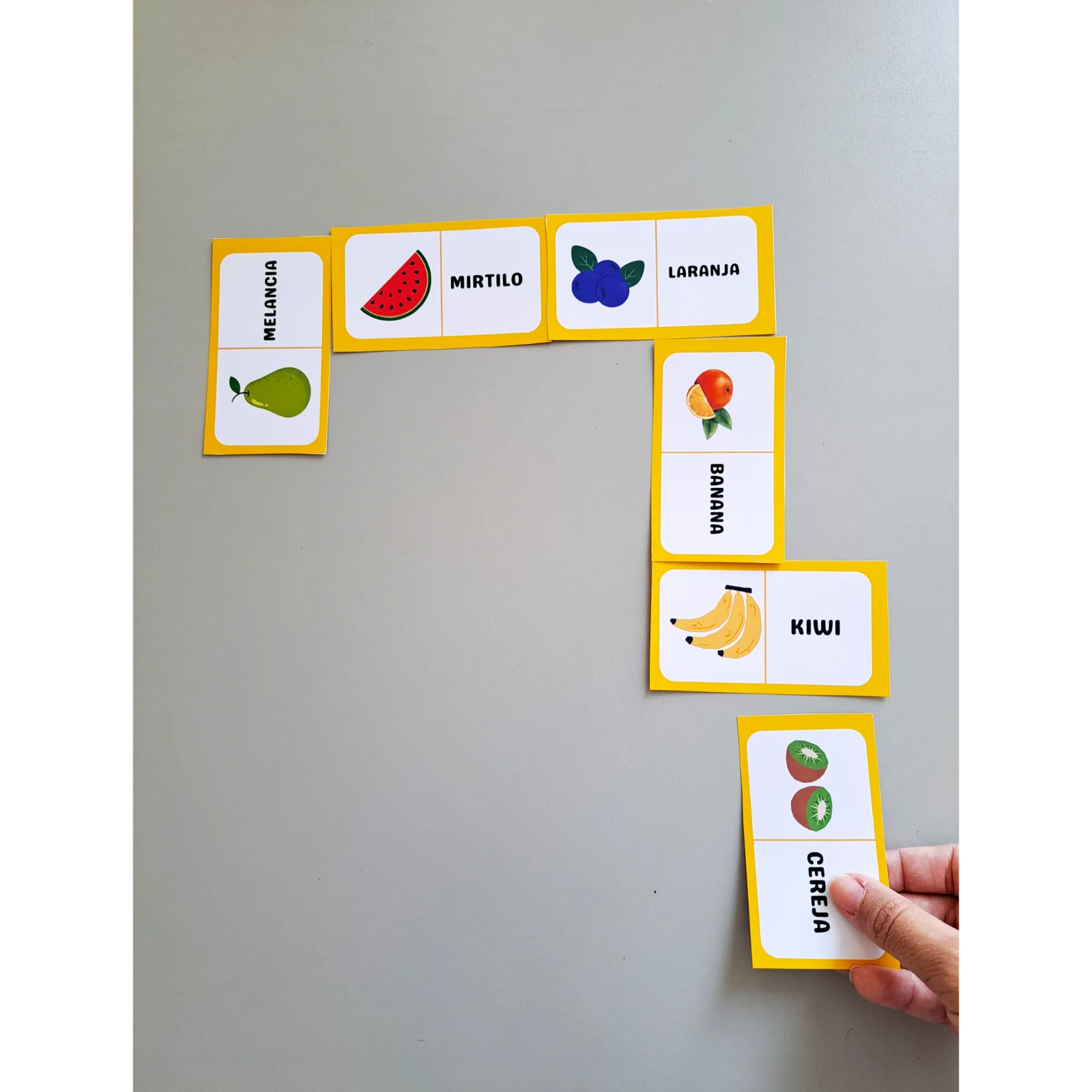 DOMINÓ DAS FRUTAS - ALFABETIZAÇÃO INICIAL E INFANTIL — amostra 3: Uma atividade lúdica, colorida e cheia de possibilidades… DOMINÓ DAS FRUTAS - ALFABETIZAÇÃO INICIAL E INFANTIL — amostra 3: Uma atividade lúdica, colorida e cheia de possibilidades…