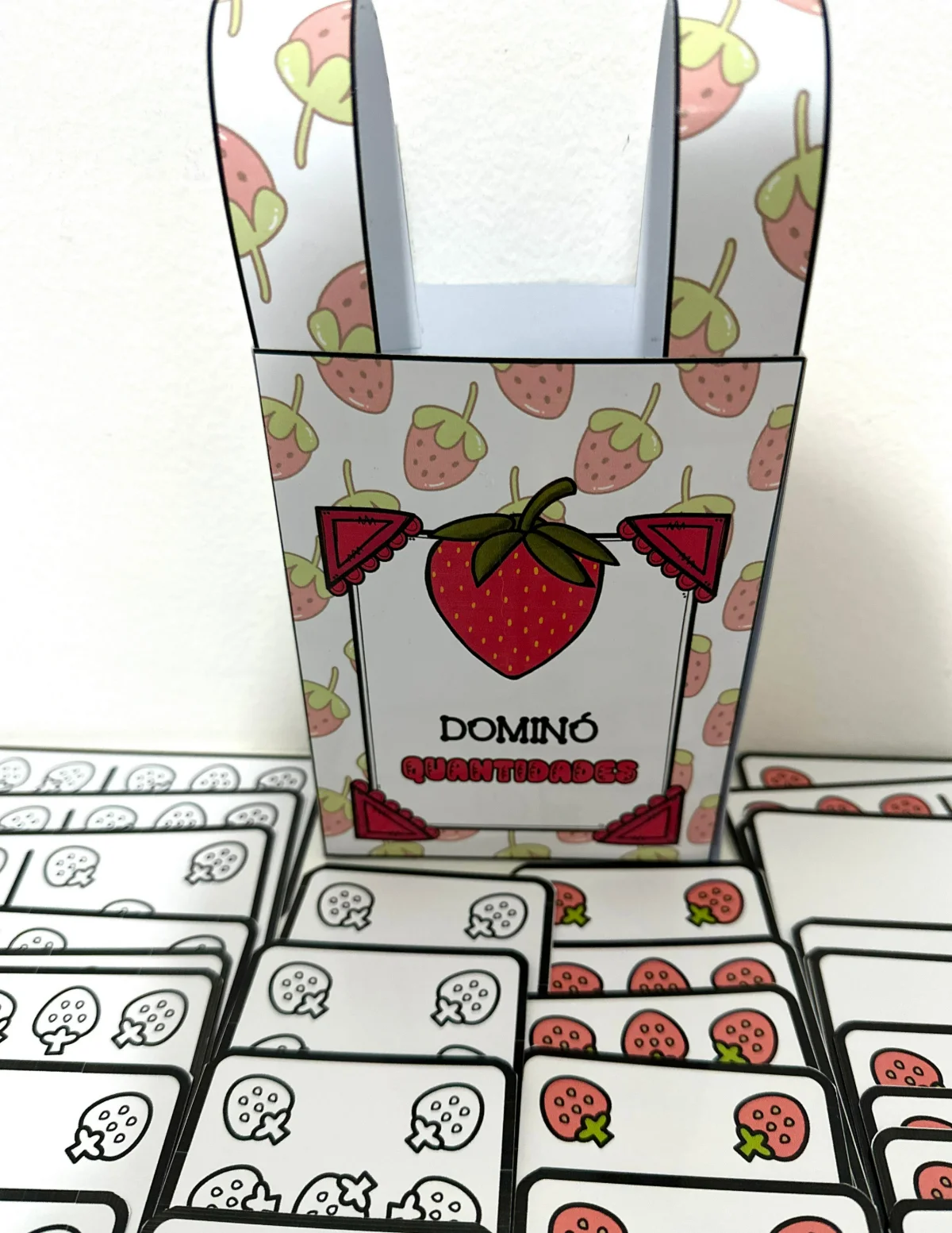 Dominó das Quantidades – PDF para Imprimir — Jogos pedagógicos para Educação Infantil: Dominó das Quantidades para…