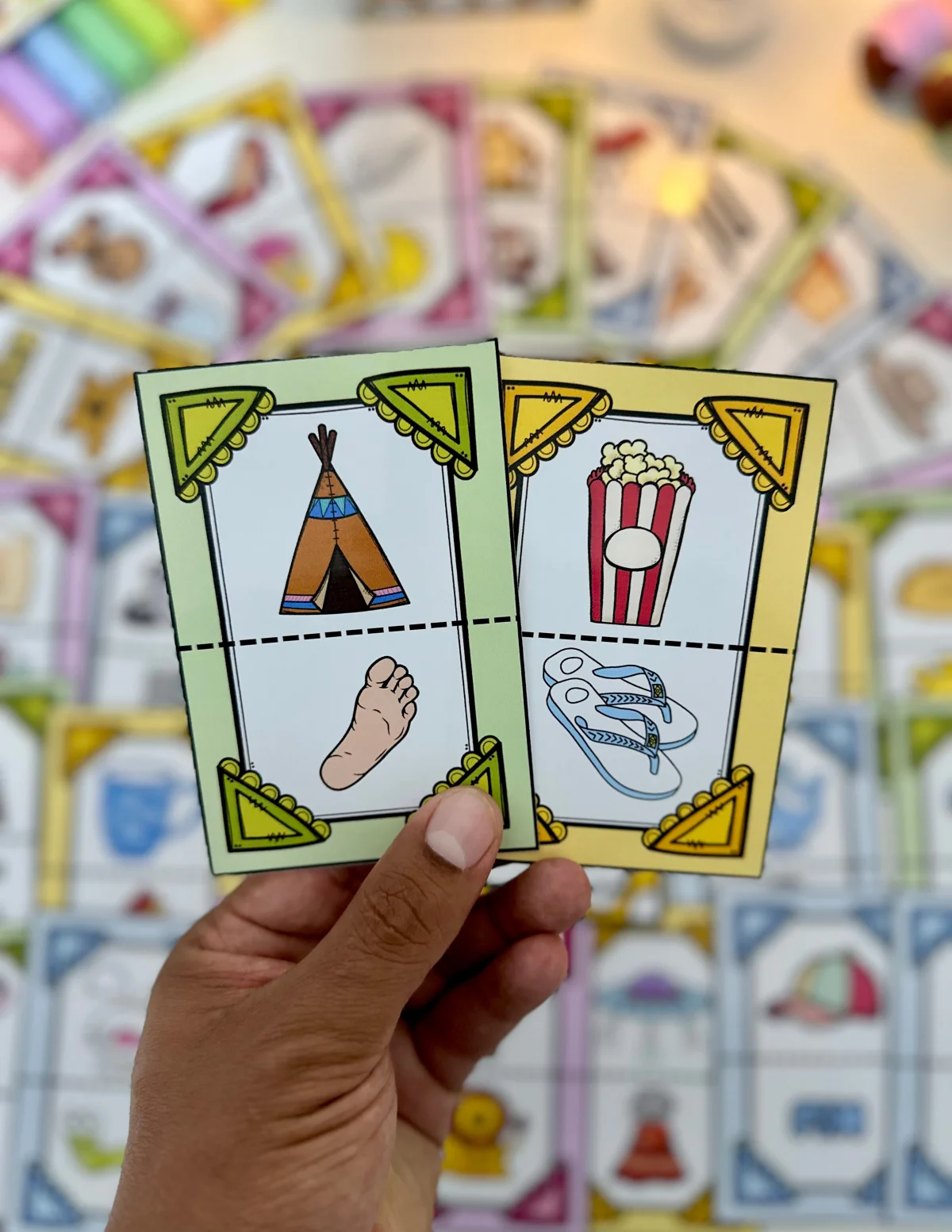 Dominó das Rimas – Atividades para Imprimir — amostra 2: Recurso pedagógico ideal para trabalhar habilidades importantes…